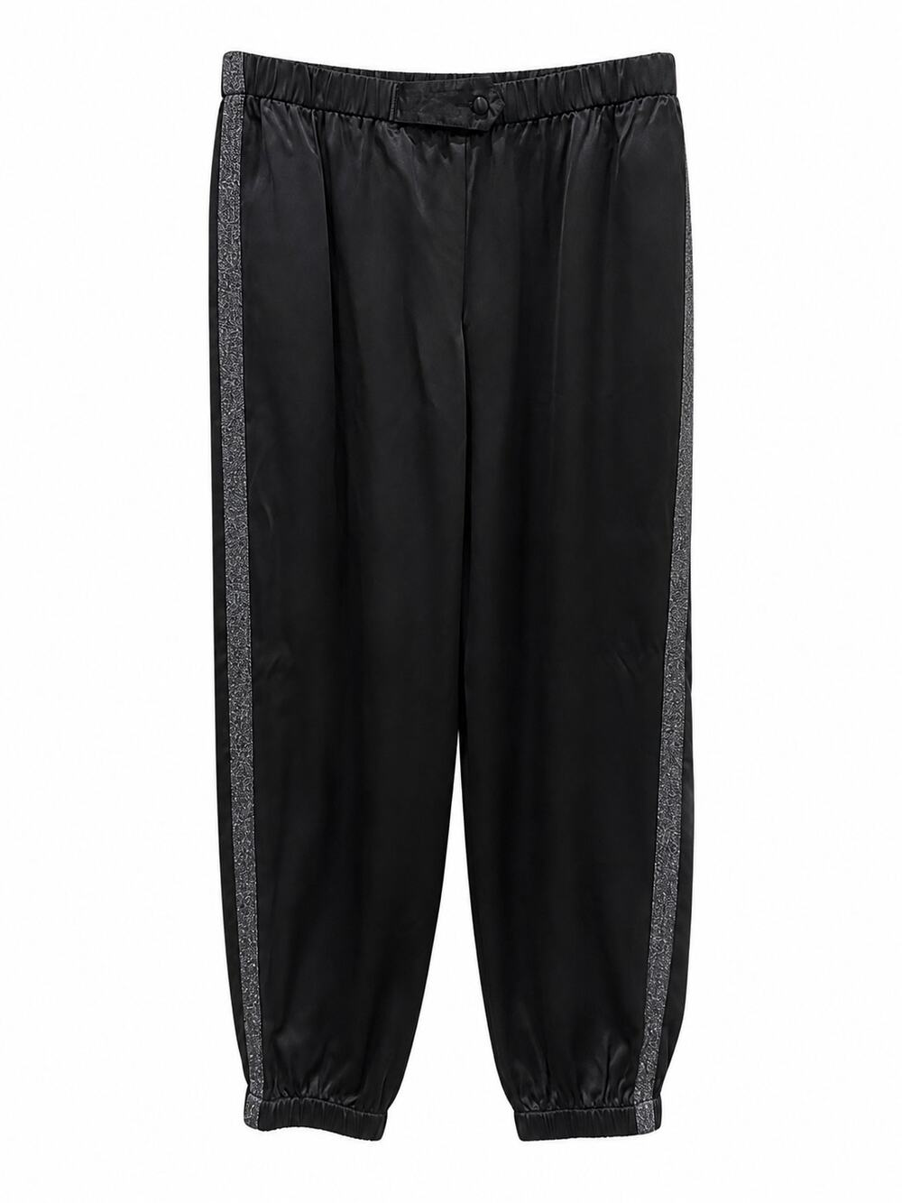 Morgan Lane Silk Tuxedo Joggers
